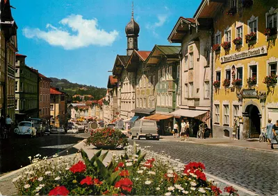 Bad Tölz — Rua do Mercado — Huber Postkartenverlag, n° 8392