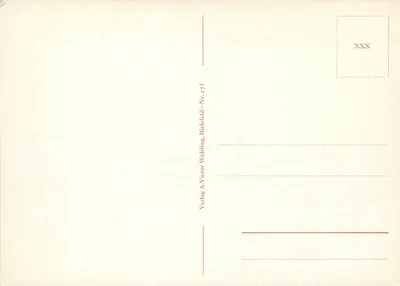 Bad Eilsen — Steingarten, Am Harrl, Fürstenhof, Badehotel — Verlag A. Victor Wehling, Bielefeld — Verso
