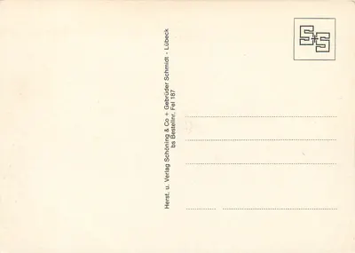 Feldberg — Schwarzwald — wydawca Schöning & Co, Lübeck — Rewers
