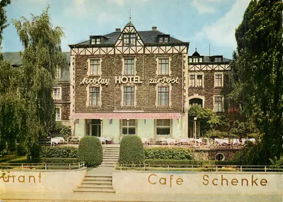 Hôtel Nicolay zur Post — Zeltingen (Moselle) — editor Cekade