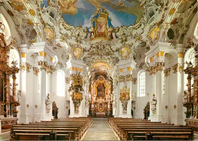 Die Wies — Igreja de peregrinação « Die Wies » — Original-Foto Kienberger, n°156