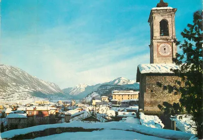 Valle Stura - DEMONTE m. 778 — Panorama — Fotoedizioni «IL GLOBO» n° 581