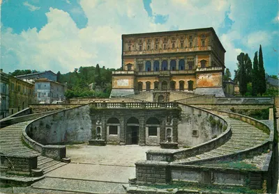 Pałac Farnese — Caprarola — wydawca Kodak Ektachrome