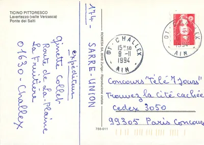 Ponte dei Salti — Lavertezzo (dolina Verzasca) — ROWESA SA, 755-011 — Rewers