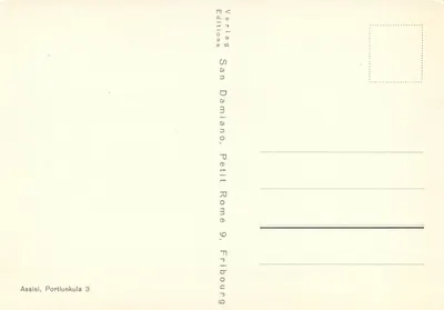 San Damiano — kościoł — Verlag San Damiano, Fryburg — Rewers