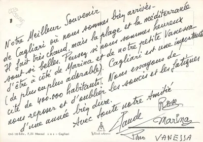 Cagliari — Via Roma e Torre dell'Elefante — F.lli Mazzei — Verso