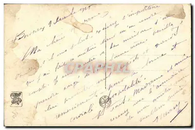 Mulher pensativa — Henry Tenré — Salão de Paris, n°3261 — Verso