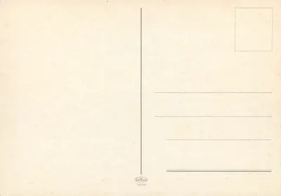 Panoramiczny widok Szwajcarii — Krüger 754/19 — Rewers