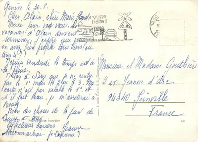Suíça — Carta postal panorâmica com mapa dos cantões — editor Lindo Color S.A. — Verso