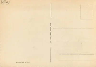 Widok z powietrza Locarno — fotografie z powietrza — Verlag Otto Wyrach, Bern, nr 421 — Rewers