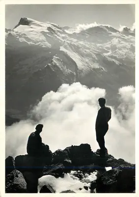 Spitzmann Grat — Vista do Titlis — Copyright K. Meuser, Engelberg