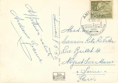 Amriswil Thg. — widok z lotu ptaka — foto Gross St.Gallen O — Rewers