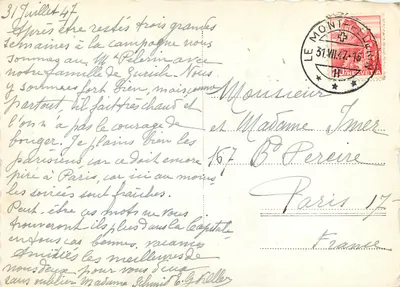 Widok Montreux i Vevey — Territet — n°718 — Rewers