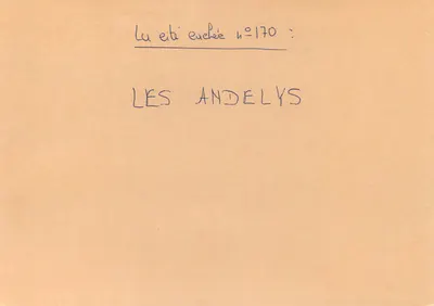 Les Andelys — Echec nr 170 — Konkurs "Télé 7 jours" — Rewers