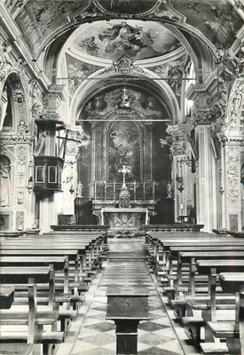 Gandria — Interior da igreja — Edição Rossi Lugano