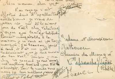 Genebra. Quai du Mont-Blanc e Vista da Cidade — Georges Jäger, n°5002 — Verso