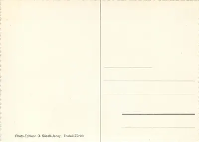 Luzern und Pilatus — 2132 m. — Photo-Edition O. Süssli-Jenny, Thalwil-Zürich, n° 109 — Verso