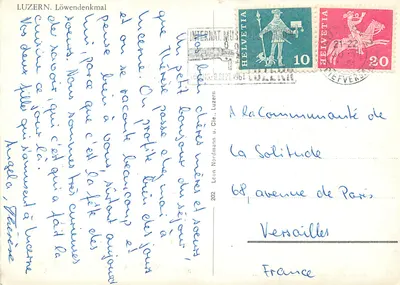 लूसर्न के सिंह — हेल्वेटिक हीरोज के स्मारक — प्रकाशक लेयॉन नॉर्डमैन एंड कंपनी, संख्या 202 — पीछे