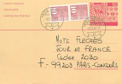 Tour de France — Nostalgie — Exp. Gillieron, Vevey