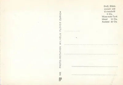 Hotel St. Gotthard — Zurych — wydawca Vig — Rewers