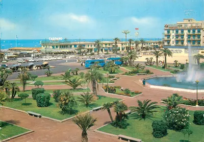 Viareggio — Piazza Mazzini — editor Fotocolor Kodak Extichrome