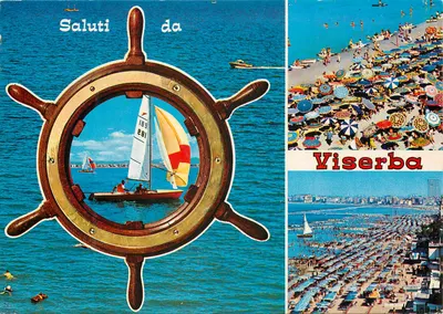 Viserba — praia e vela — editor HELIOS