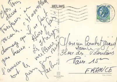 Viserba — praia e vela — editor HELIOS — Verso