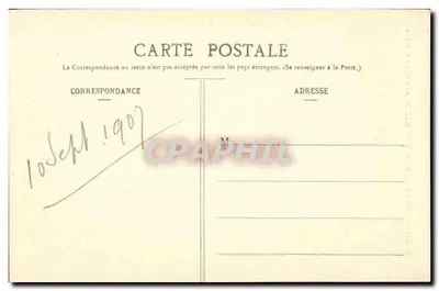 Saint-Maurice-sur-Moselle — La Vergine del Ballon — Fototipia Paul Testart, Épinal — Verso