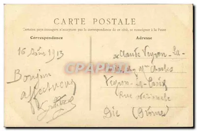 Rillieux (Ain) — Katedra — B. F., Paryż — Rewers