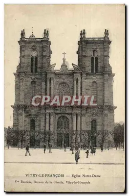 VITRY-LE-FRANÇOIS — Igreja de Nossa Senhora — V° Bastien, Bureau de la Civette