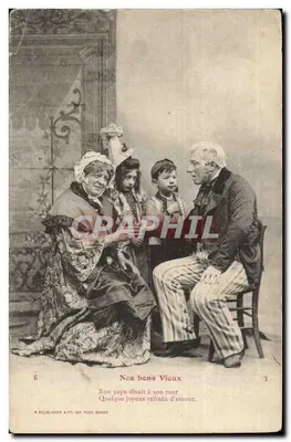 Nossos Velhos — Bom pai dizia à sua vez algum refrão alegre de amor — P. HELMINGER & CIE, IMP. PHOTO. RANDES
