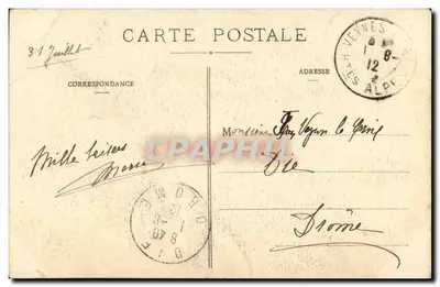 Veynnes (Alpes-Hautes) - A Igreja — editor J. Garnet, Veynnes — Verso