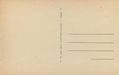 Sfax — La Stazione — Cie des Arts Photomécaniques, Parigi — Verso