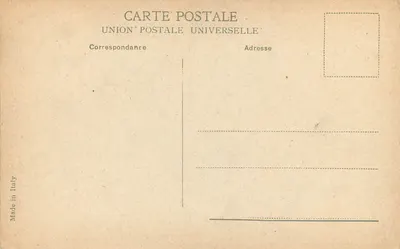 Constantinople — Mosque Kahriâ — Union Postale Universelle — Back