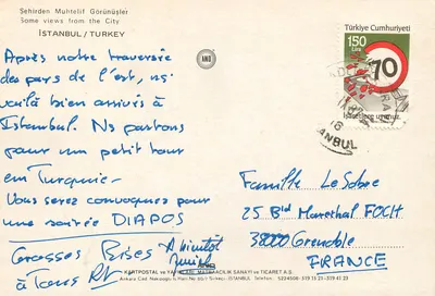 Stambuł — widok panoramiczny — AND — Rewers
