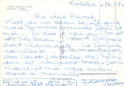Calella — Costa Brava nr 1217 — Llafranch y Calella — Rewers