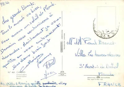 Cambrils — Port rybacki — Wyd. Whart, N° 464 — Rewers