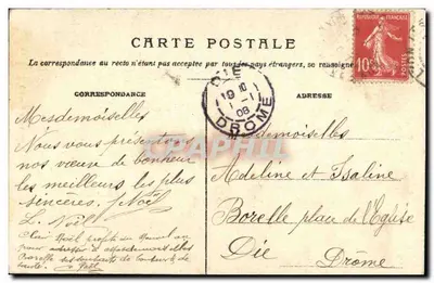 Lyon — Katedra św. Wincentego — H. D., nr 114 — Rewers