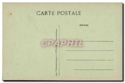Palais de Fontainebleau — Chapelle de la Trinité — Collect. Artistique L. Ménard — Verso