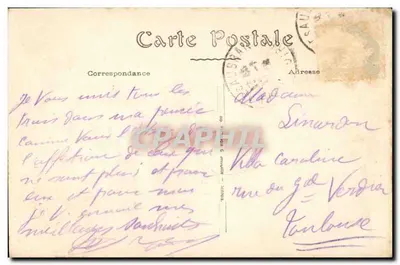 Orléans — La Cattedrale — Marcel Marron, editore — Verso