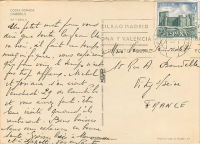 Cambrils — port au coucher du soleil et nuit — éditeur GVP — Reverso