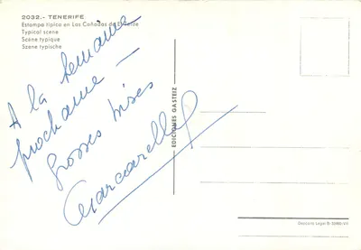 Las Cañadas del Teide — cena típica — Éditions Gasteiz — Verso