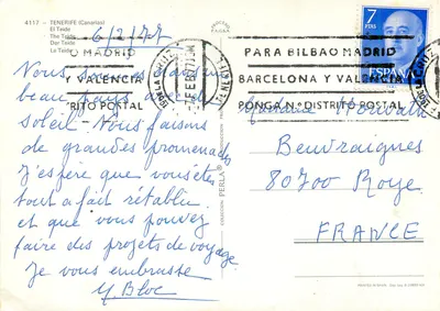 Skarpa Teide — Tenerife — wydawca PERLA — Rewers