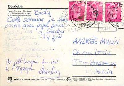 Córdoba — Ponte romano e mesquita — subirats casanovas, s.a. — Verso