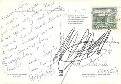 Denia — Le Rotas — Ediciones FISA, n° 38 — Reverso