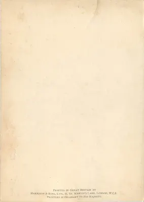 A jovem das camarões — obra de Hogarth — National Gallery, cartão postal n° 1089 — Verso