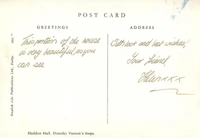 Haddon Hall — Krokodyl Dorothy Vernon — English Life Publications Ltd., Derby — Rewers