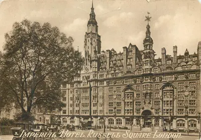 Hotel Imperial — Russell Square, Londres — editor não visível