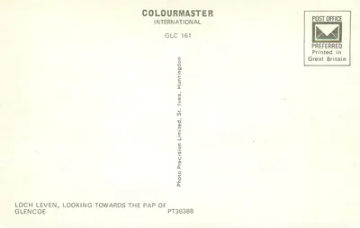 Loch Leven, widok w kierunku PAP Glencoe — Colourmaster International, seria GLC 161 — Rewers