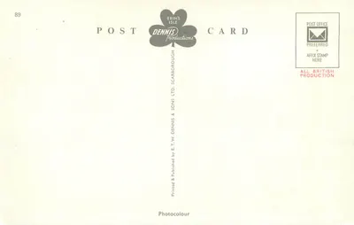 Poziome kamienie i główna droga, Giant's Causeway, hrabstwo Antrim, Północna Irlandia — G.0232 — Rewers